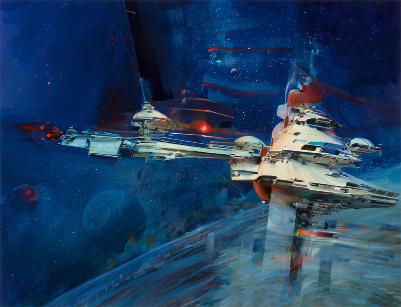Illustration for article titled The Space Artist Who Perfectly Painted All Our Cosmic DreamsĀ